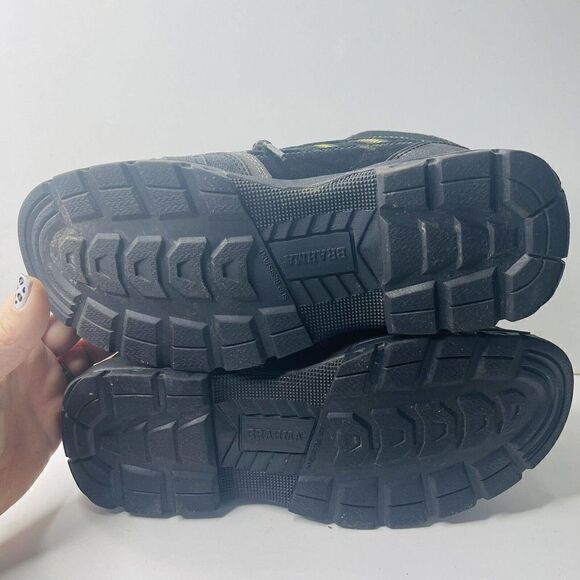 BRAHMA KANE Mens 7.5 Leather Hiking Trail Work Boots Waterproof Steel Toe ASTM - Picture 6 of 9